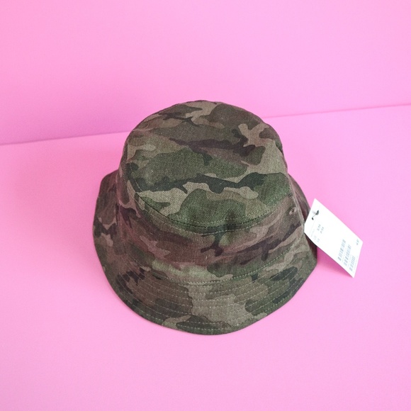 army print bucket hat